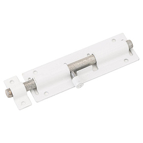 Засов накладной Секрет Киров ЗД-07 белый 