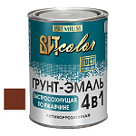 Грунт-эмаль  по ржавчине красно-кор. быстросохнущая  ВИТ color/ВИТ колор  0,8 кг.