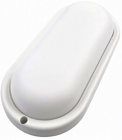 Светильник светодиод.VLZO4-65-17-6500-W 6500К 14450Lm IP65  влагозащитный овал, белый (195х95х39мм) 