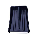 Лопата снеговая 365х280 Метель-АВТО пластмас. с алюм. планкой 