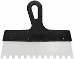 Шпатель  малярный зубчатый 300мм, зуб 10х10мм