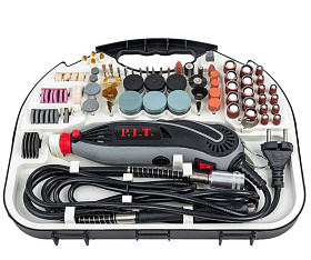 Гравер PMG150-C МАСТЕР (150Вт, гиб. вал, цанга 3,2мм, ск-ть 10000-33000об/мин, 211 пред-в)