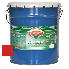 Краска масл. красная МА-15 10 кг 