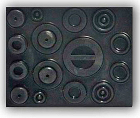 Рем.набор д/ремонта смесителей, вентилей №2 (резина)