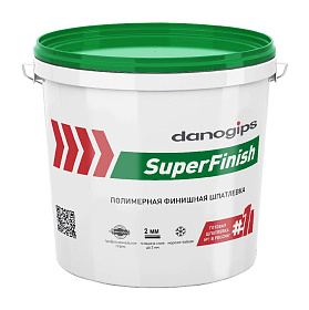 Шпатлевка универсал. "Danogips SuperFinish" (17 л) 28 кг (зел.) 