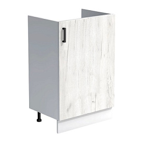 Тумба 50 ЛДСП дуб крафт белый