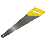 Ножовка по дереву  500 мм. крупный зуб, 4 зуба на дюйм
