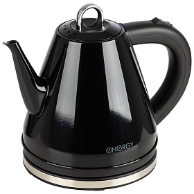 Чайник эл. ENERGY E-263 (1,2л) диск, стальной, черный