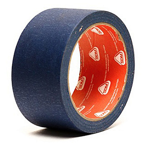 Лента малярная фасадная 50мм*25м синяя УФ-стойкая