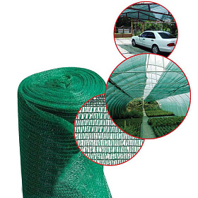 Сетка для затенения 80% зеленая 4х50м рулон