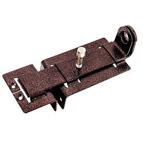 Засов накладной Секрет Киров ЗД-04 с проушиной антик медь 