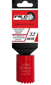 Коронка Bi-Metall 8%Co. 35мм Pilorama