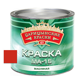 Краска масл. красная МА-15  1,8 кг