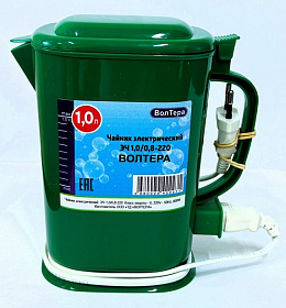 Чайник эл. "Волтера" 1л зеленый