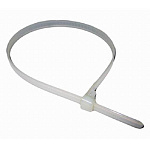 Хомуты нейлоновые 2,5х200мм. бел. (100шт) !