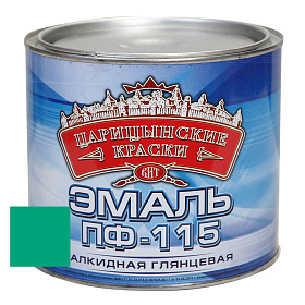 Эмаль бирюзовая ПФ 115   2,7 кг.