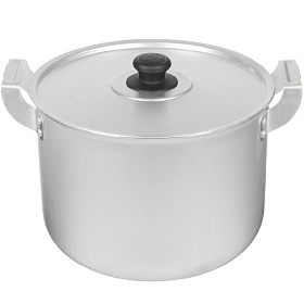 Кастрюля алюм. 8л с крышкой 14080