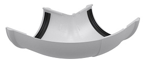 Угол желоба регулируемый 90-150 ТехноНИКОЛЬ ПВХ, белый 