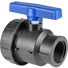 Кран шаровый 2"-1 1/2" г/г ПЭ 