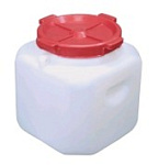 Канистра-бочка 20 л.прямоуг. с крышкой