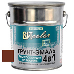 Грунт-эмаль  по ржавчине красно-кор. быстросохнущая  ВИТ color/ВИТ колор  4 кг.