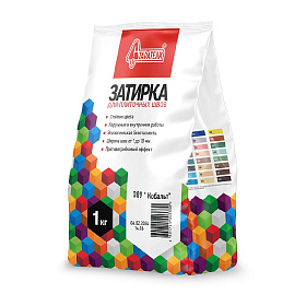 Затирка СТАРАТЕЛИ для плиточных швов 001 кальцит (белая люкс) 1кг