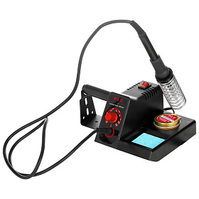 Станция паяльная PEC60-C (60Вт, рег.темп., 200-480°С, подставка, подвес, световой индикатор работы)