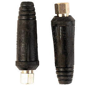 Вилка кабельная P.I.T. 2 шт, 200A, винт, сечение 10-25 мм², блистер (AWDA01-1025)