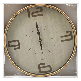 Часы настенные 32см кварцевые, круглые Y6-6073