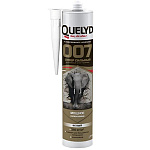 Клей-герметик монтажный QUELYD 007 Супер Сильный белый 400гр    