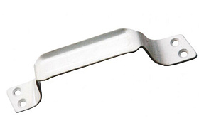 Ручка-скоба РС 80-2 пол.белая