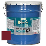 Грунт-эмаль  по ржавчине вишня быстросохнущая ВИТ color/ВИТ колор 18 кг.