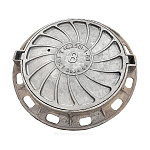 Люк чугунный для смотровых колодцев тип В (С-250) тяжелый