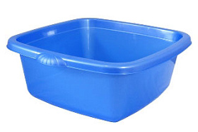 Таз пласт. 22 л. квадратный