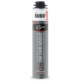 Пена монтажная проф. KUDO PROFF 65++ (1л) летняя