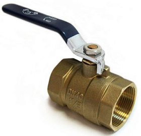 Кран шаровый 1 1/2" ГГ руч.GLORIA