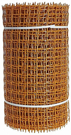 Сетка садовая квадратная 33х33 (0,5х20)  ПРОФИ желтая