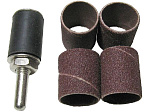 Бандаж наждачный и барабан наждачный (набор 9+1шт)