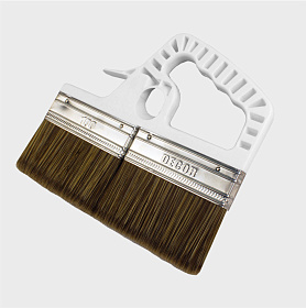 Кисть DECOR 200мм, темный ворс, для лака