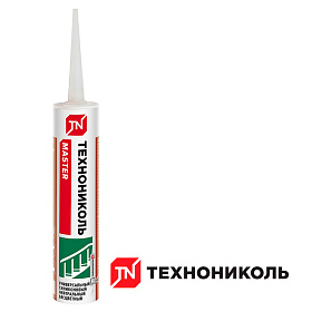 Герметик силиконовый ТехноНИКОЛЬ универсальный, нейтральный силикон, бесцвет. 280мл