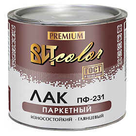 Лак паркетный ПФ-231 ВИТ color  1,6 кг.