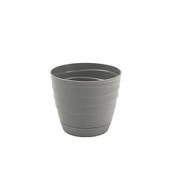 Горшок для цветов 1,7л  Бриз (серый)