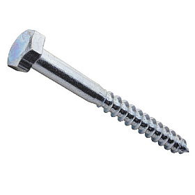 Шуруп 8,0х120мм с шестигранной головкой (глухарь)