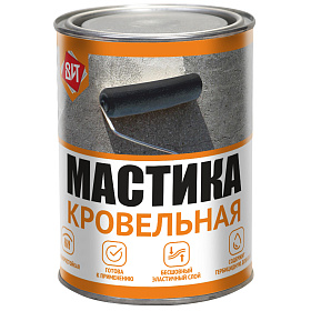 Мастика кровельная  0,8 кг.
