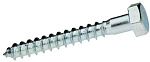 Шуруп 10,0х120мм с шестигранной головкой (глухарь) (30шт)