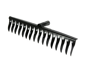 Грабли витые 16 зуб. эмаль б/ч ГВ-16 (2мм)