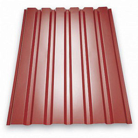 Профнастил С 8 1200(1150)х3000 мм. красное вино RAL3005