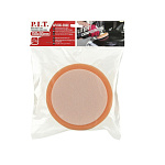 Губка полировальная поролоновая оранжевая P.I.T. Ø150x50 мм, липучка (APLS16-006C)