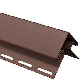 Угол наружный 50 ТН Оптима каштан 3м    