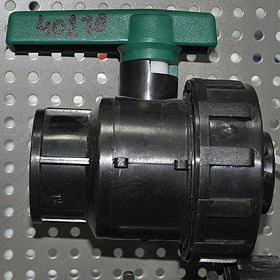 Кран шаровый 1 1/4"-1" г/г ПЭ